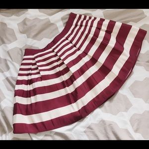 Forever21 Mini Pleated Tulip Skirt